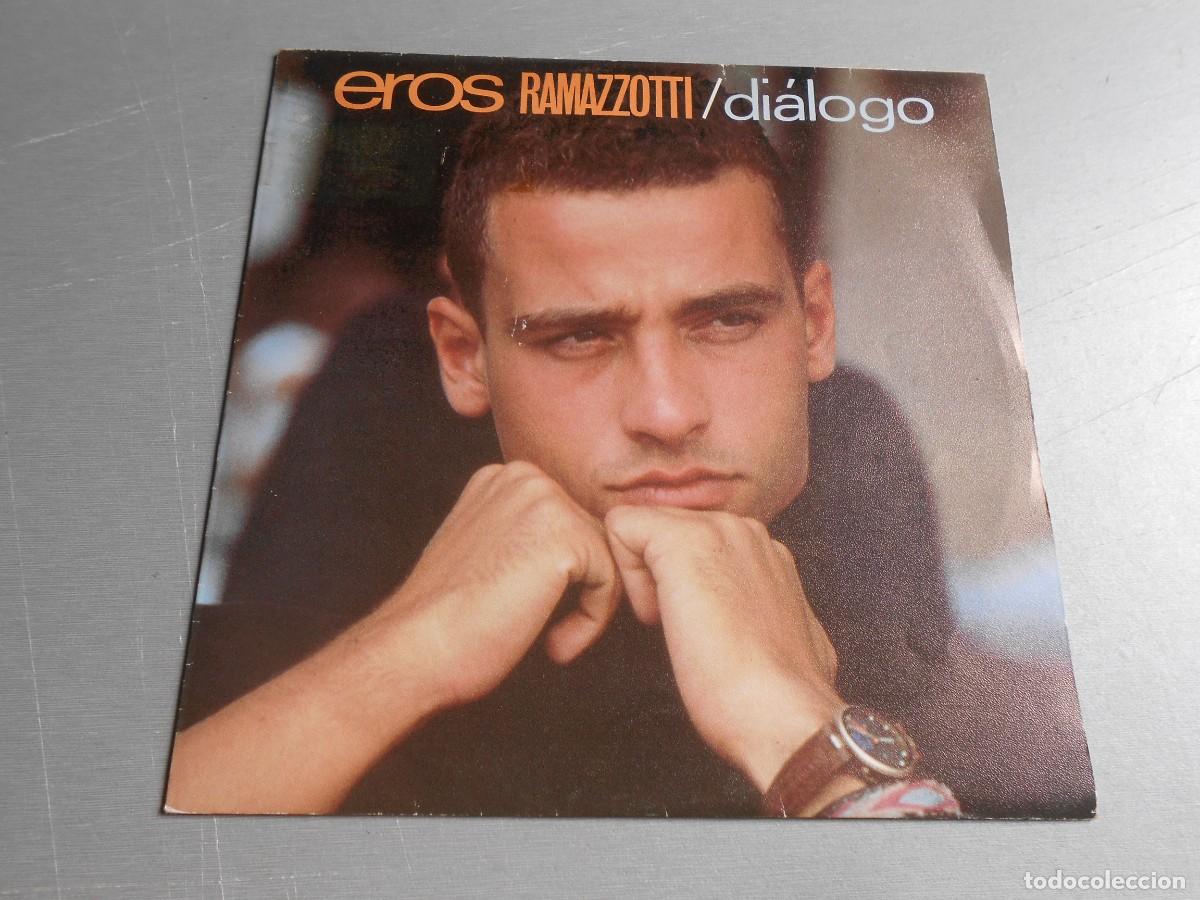 Discos de vinilo: EROS RAMAZZOTTI, SG, DIALOGO + 1, A&Ntilde;O 1987, HISPAVOX 545 20.2336-7