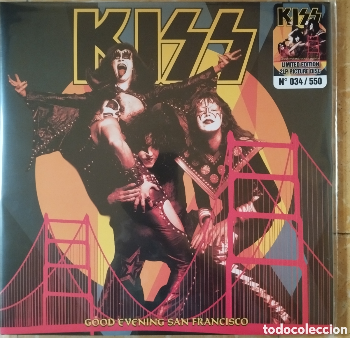 Discos de vinilo: KISS - Good Evening San Francisco - 2 Picture Disc