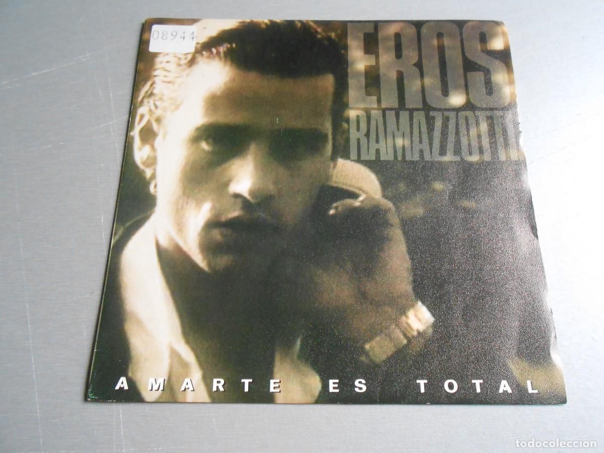 Discos de vinilo: EROS RAMAZZOTTI, SG, AMARTE ES TOTAL + 1, A&Ntilde;O 1990, HISPAVOX 006 4022887