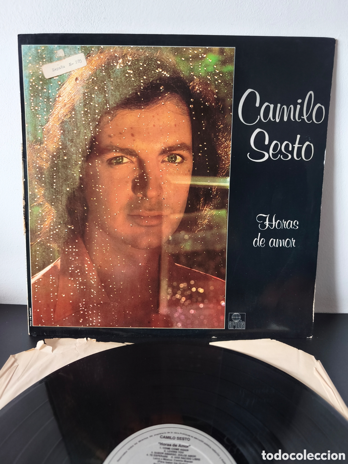 Discos de vinilo: Camilo Sesto ​Horas de amor : Ariola &ndash; 87.051-I Vinilo, LP, &Aacute;lbum -Espa&ntilde;a ​1975 Genre: Pop / LX.2