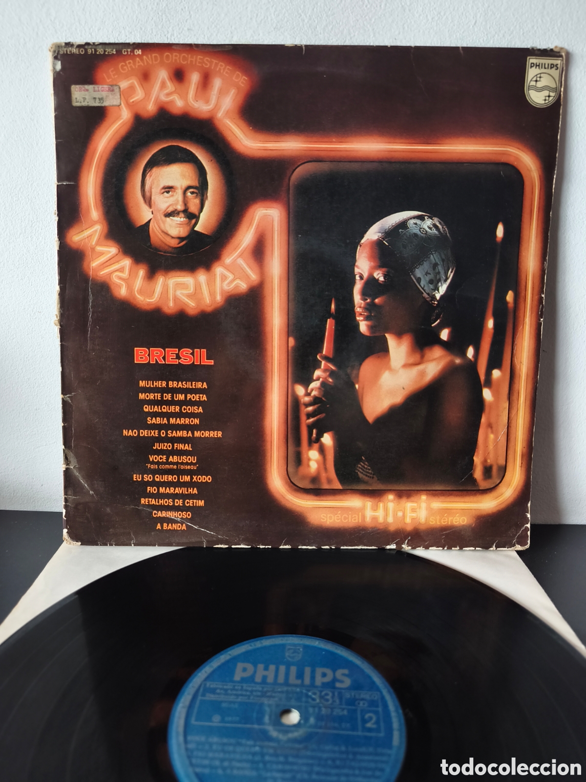 Discos de vinilo: Le Grand Orchestre de Paul Mauriat ​Br&eacute;sil : Philips &ndash; 91 20 254 Vinilo, LP, &Aacute;lbum, Est&eacute;reo - LX.2