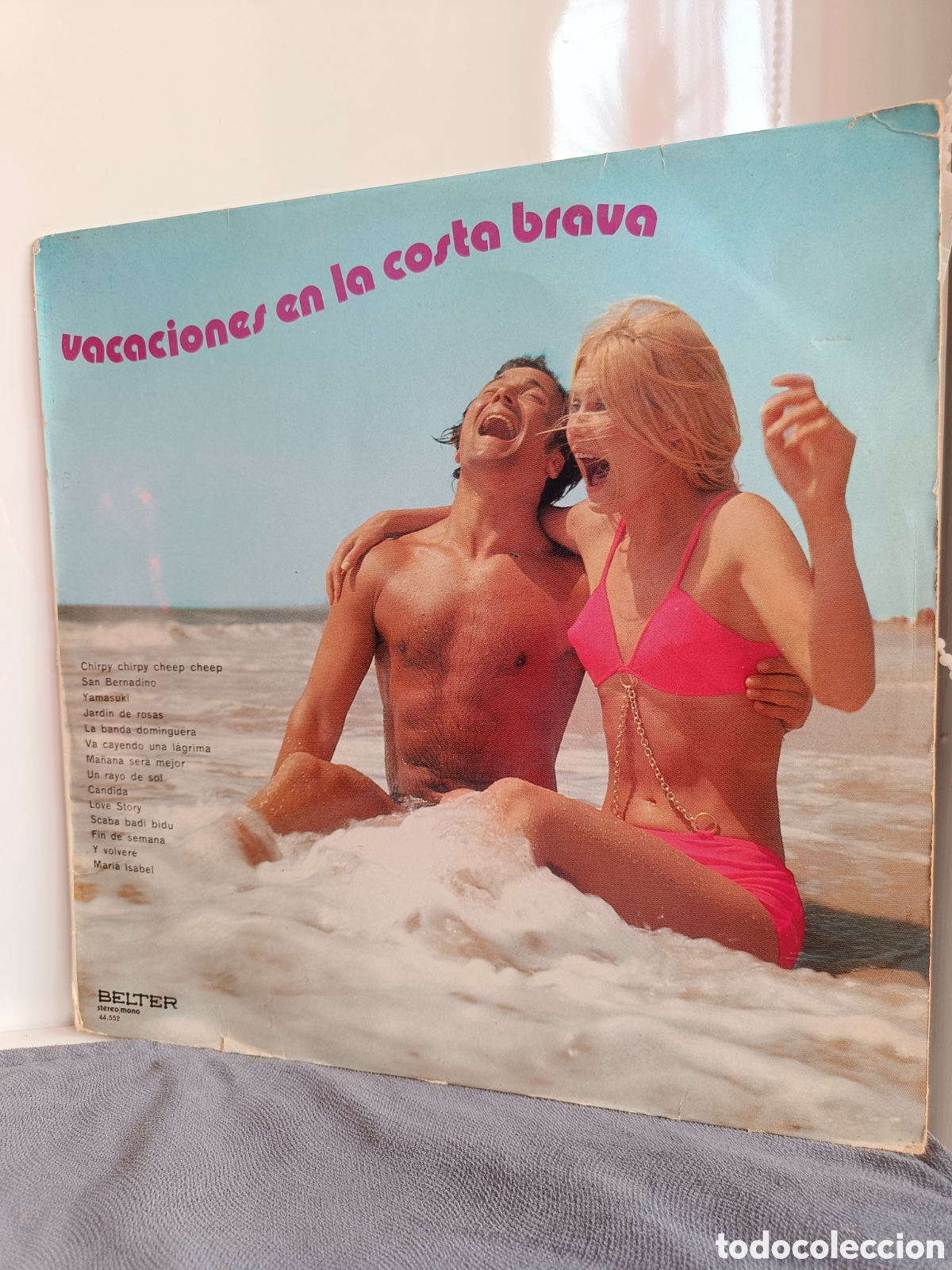 Discos de vinilo: Disco de vinilo &rdquo; Vacaciones en la Costa Brava&rdquo; - Foto 2