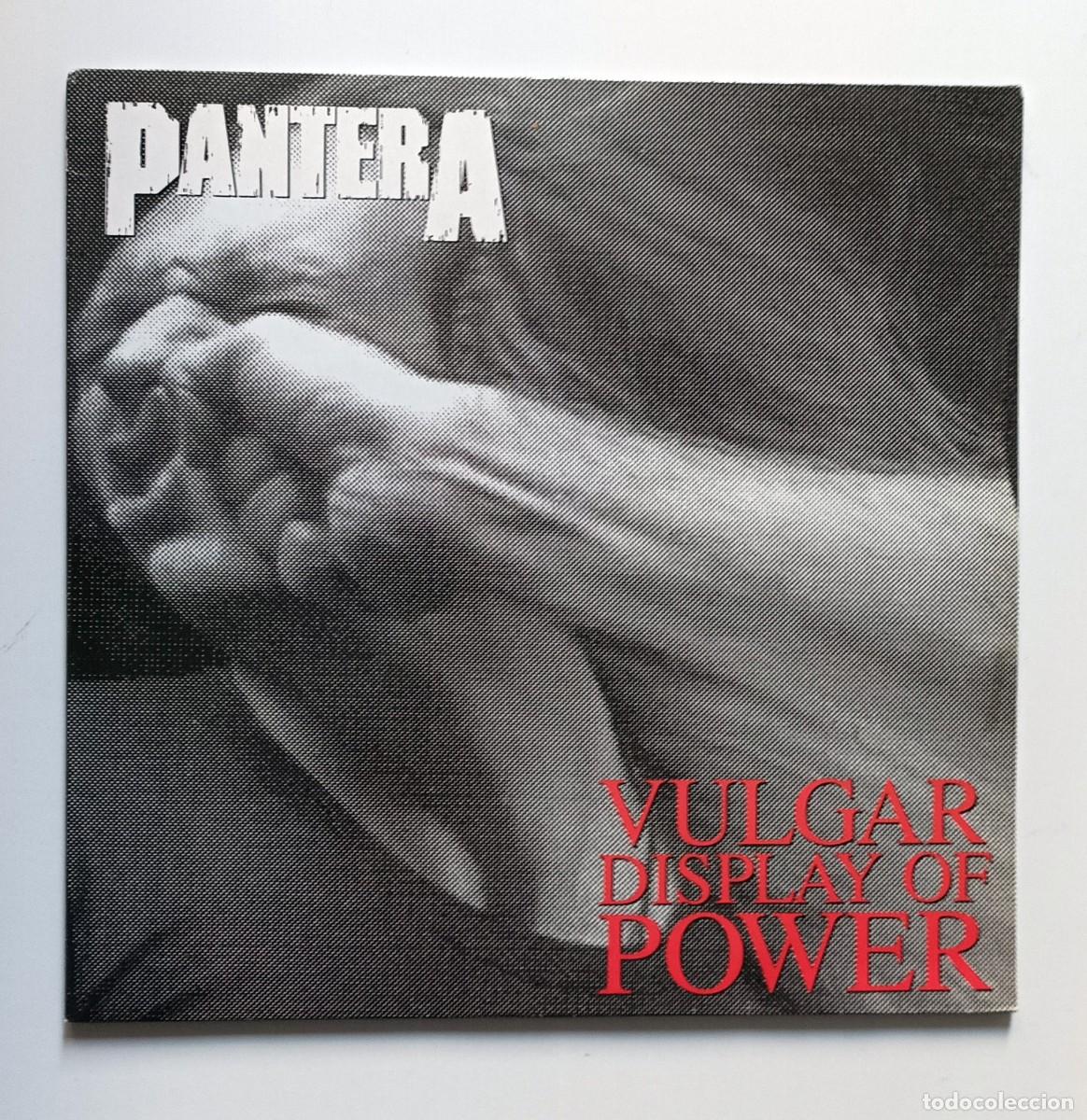 Discos de vinilo: LP PANTERA - VULGAR DISPLAY OF POWER