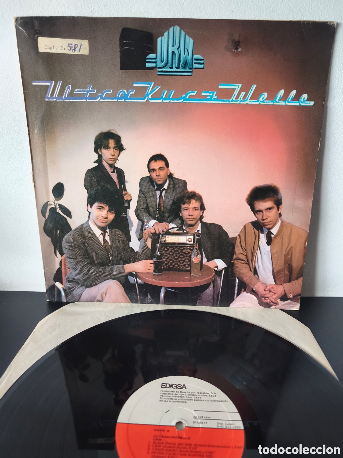 Discos de vinilo: UKW - ​Ultrakurzwelle : Edigsa &ndash; 01L0517 Vinilo, LP -Espa&ntilde;a ​1982 Genre: Electronic / Pop LX.2