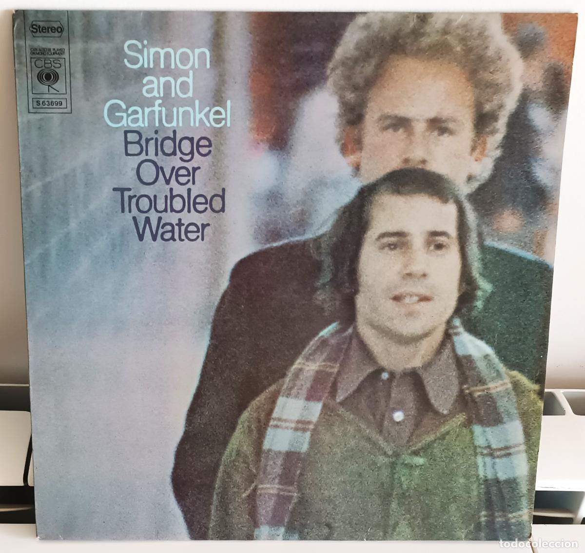 Discos de vinilo: SIMON & GARFUNKEL - BRIDGE OVER TROUBLED WATER CBS EDIC. HOLANDESA - 1970