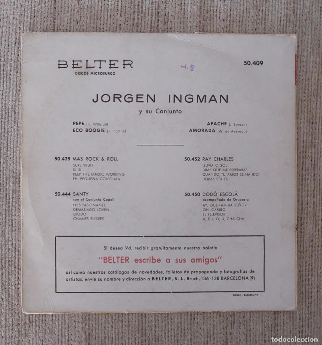 Discos de vinilo: Vinilo en formato EP 7&rdquo; de J&oslash;rgen Ingmann - Foto 2