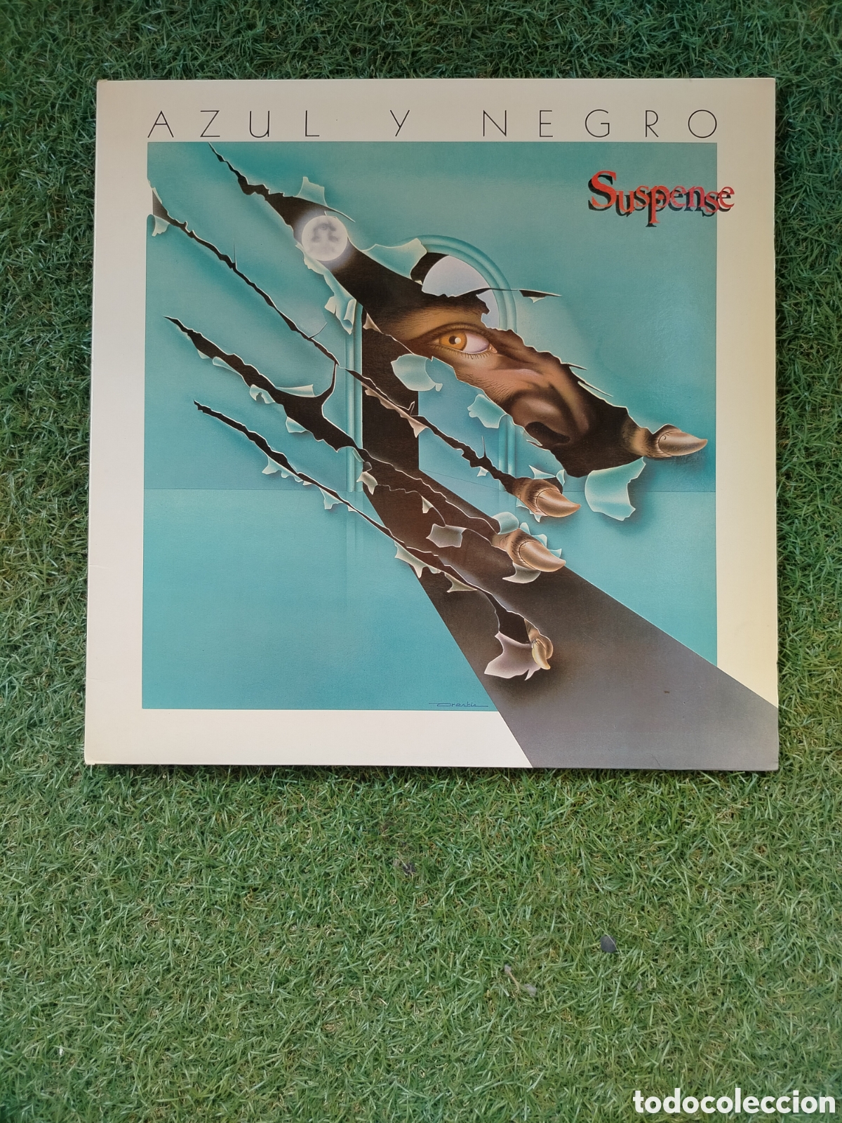 Discos de vinilo: Azul y Negro LP Suspense - Foto 1