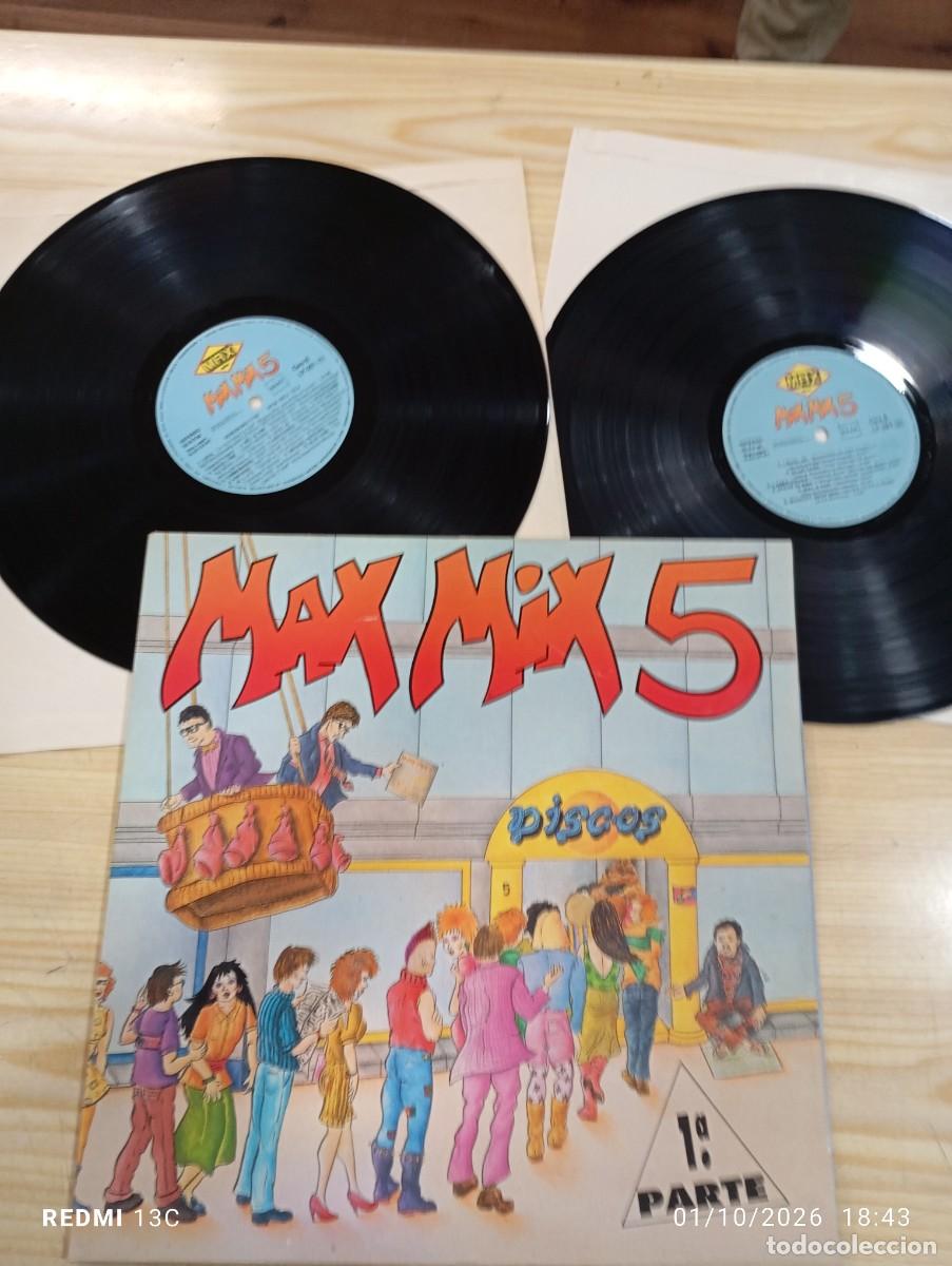 Discos de vinilo: Doble Lp - Toni Peret & Jos&eacute; M&ordf; Castells &lrm;&ndash; Max Mix 5 (1&ordf; Parte)