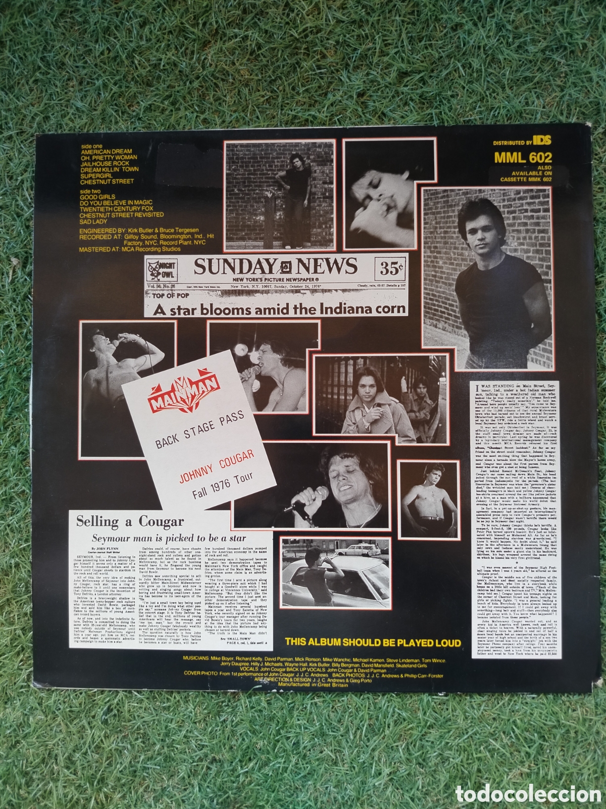 Discos de vinilo: John Cougar Mellencamp LP - Foto 2