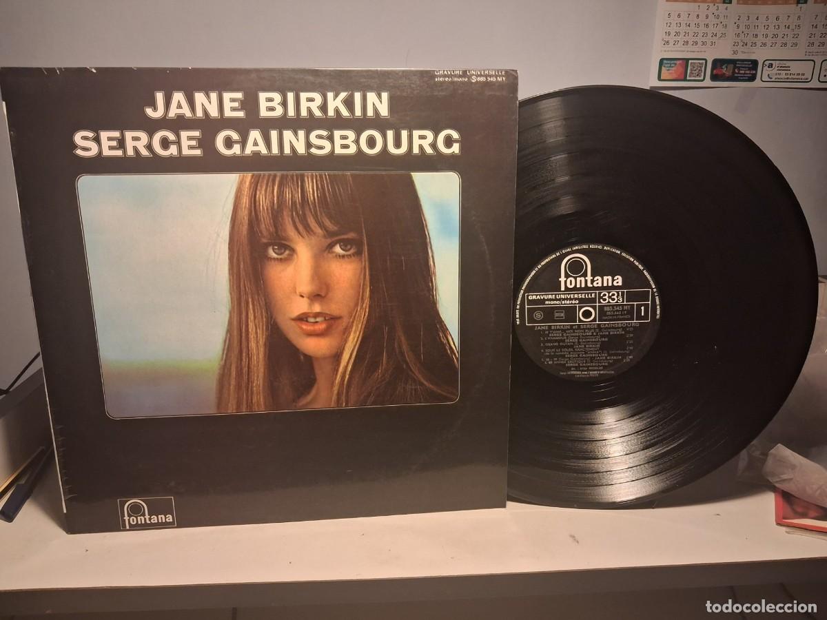 Discos de vinilo: LP JANE BIRKIN & SERGE GAINSBOURG ( CONTIENE JE T&acute;AIME...MAI NON PLUS Y 69 ANNEE EROTIQUE)