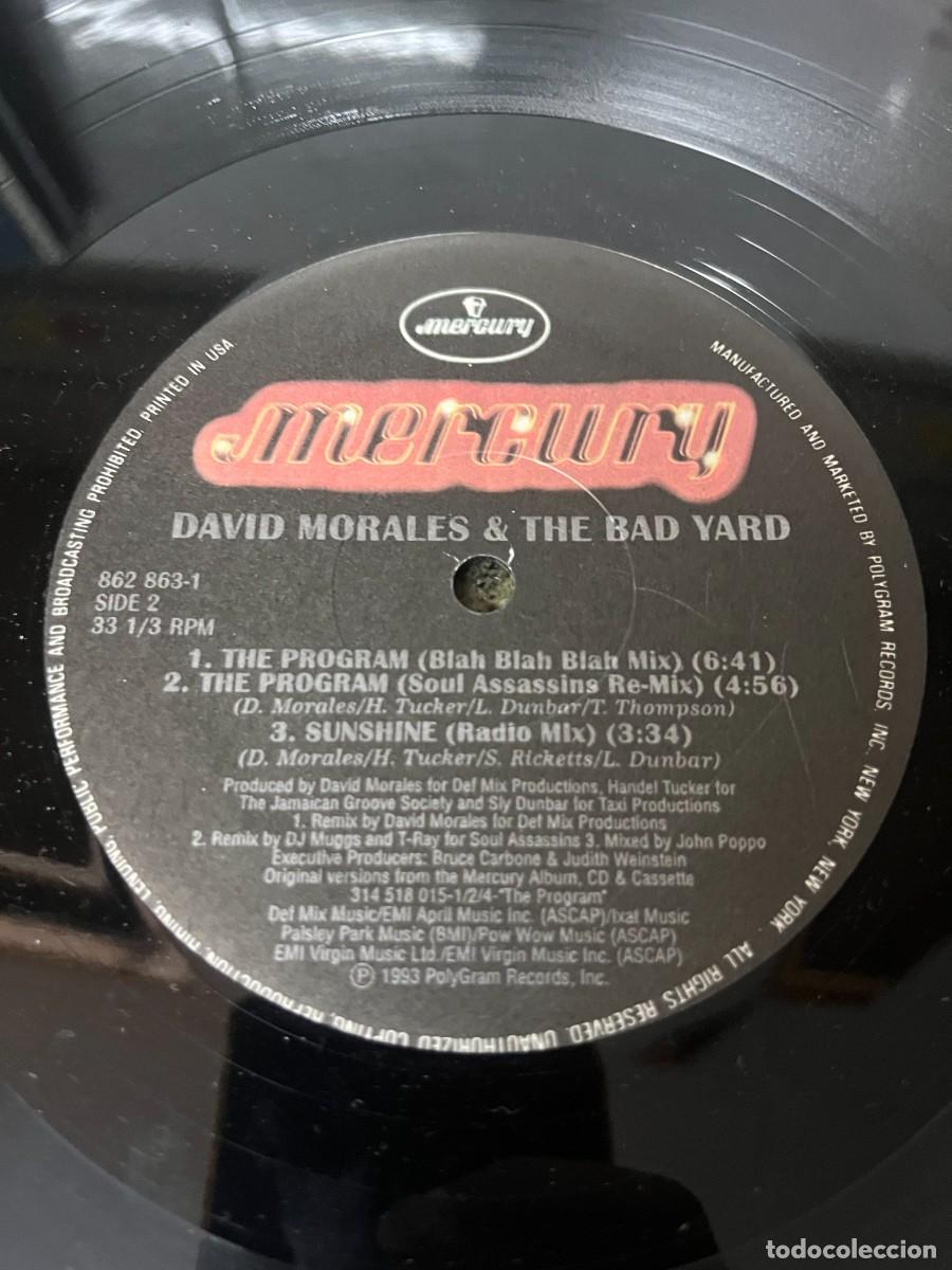 Discos de vinilo: David Morales & The Bad Yard Club The Program - Foto 3