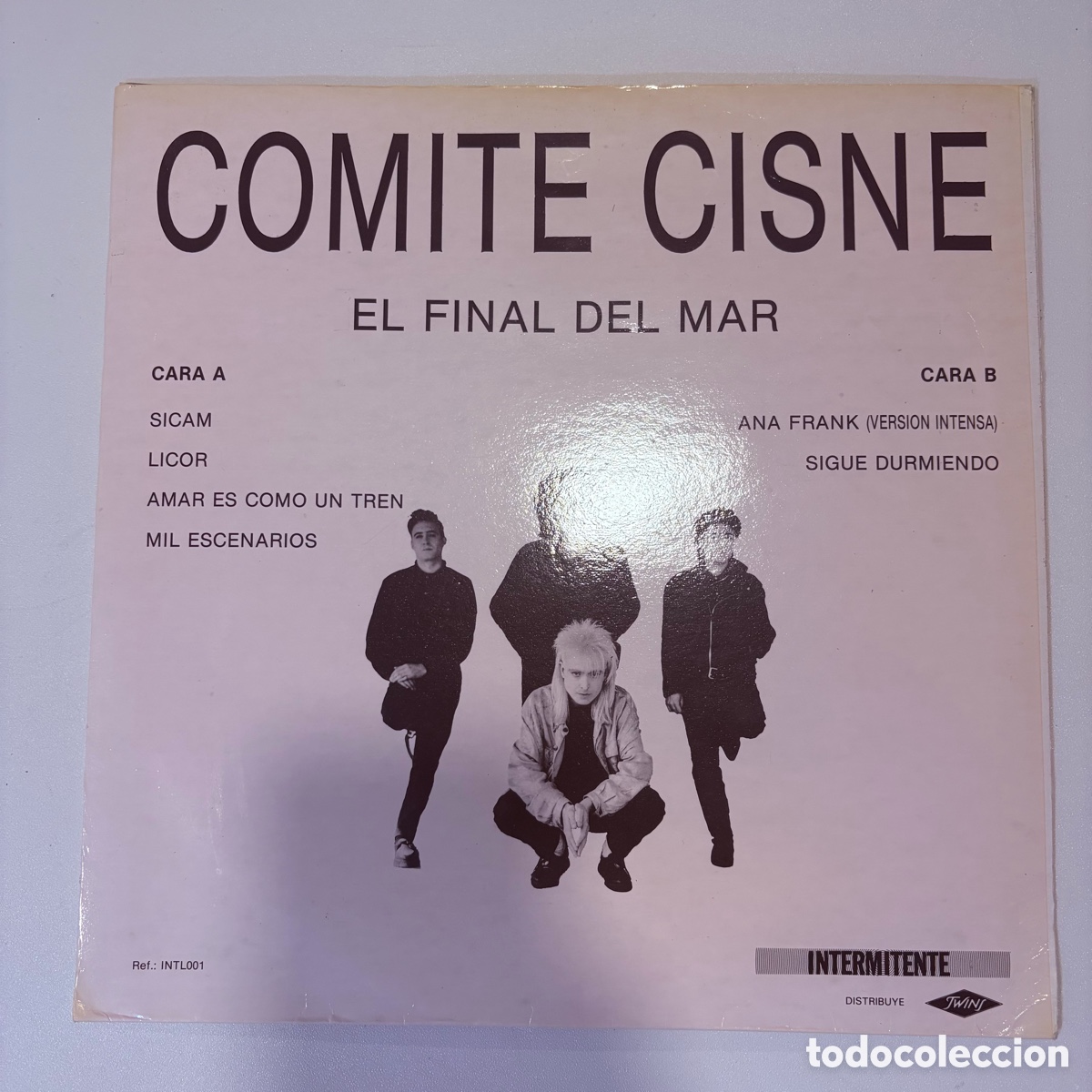 Discos de vinilo: LP Comite Cisne El Final Del Mar DE 1987 - Foto 2