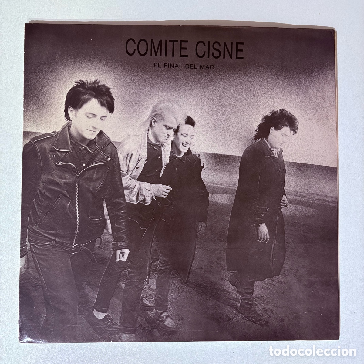 Discos de vinilo: LP Comite Cisne El Final Del Mar DE 1987 - Foto 1