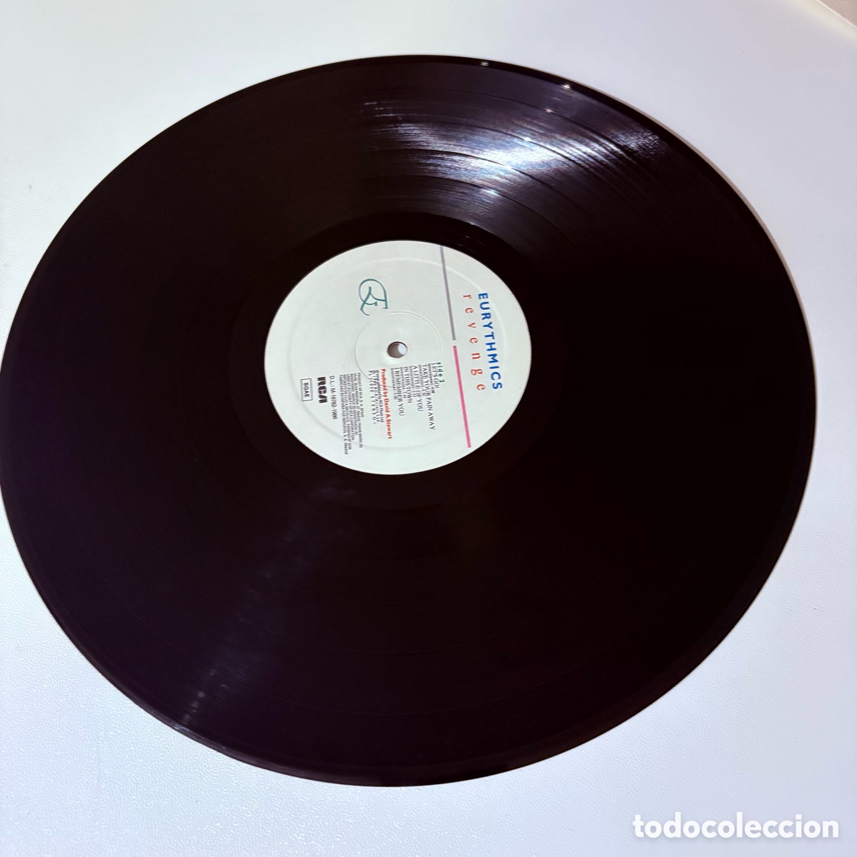 Discos de vinilo: lp Eurythmics &lrm;&ndash; Revenge edicion espa&ntilde;ola de 1987 - Foto 6