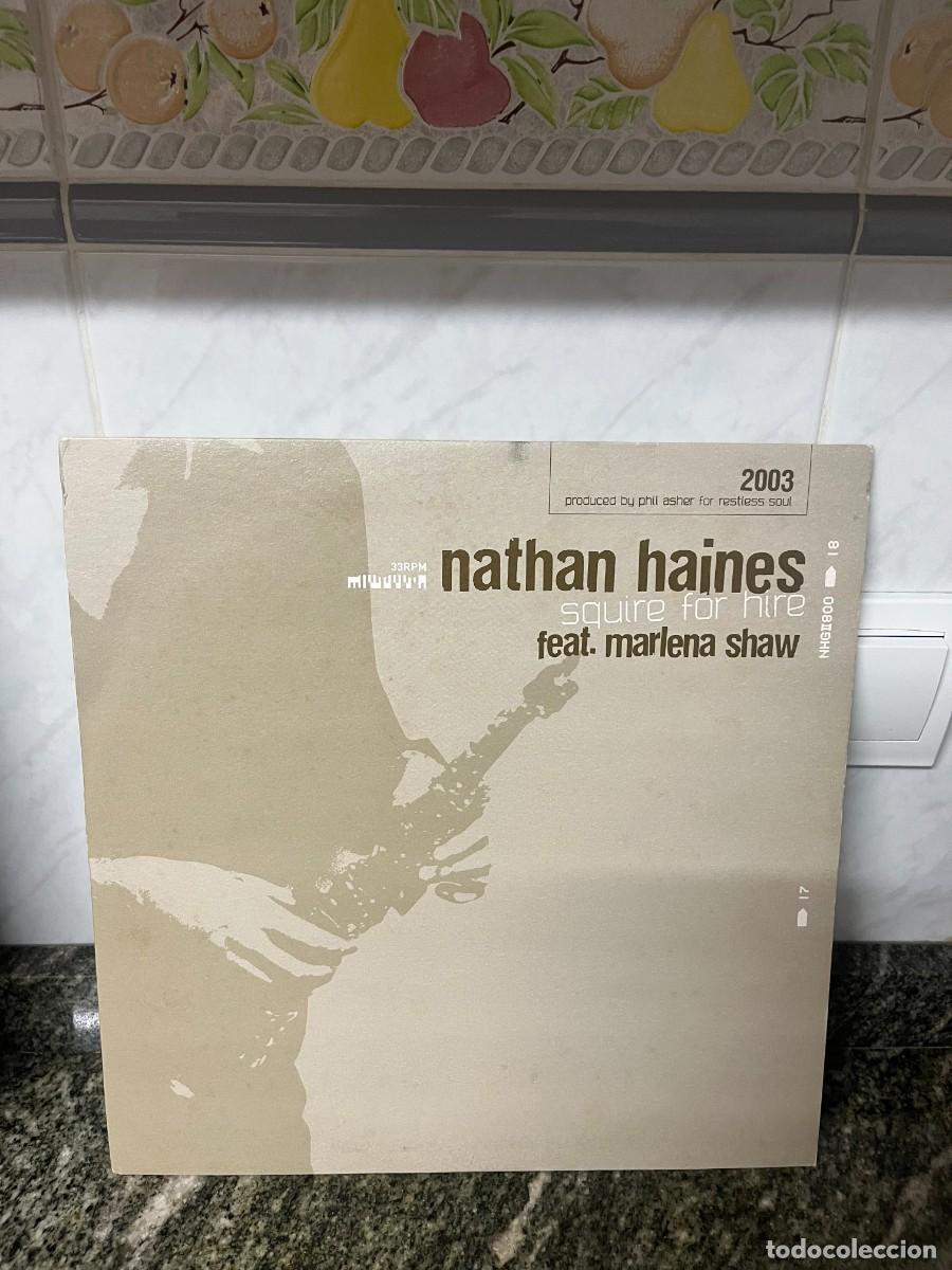 Discos de vinilo: Nathan Haines Feat. Marlena Shaw Squire For Hire
