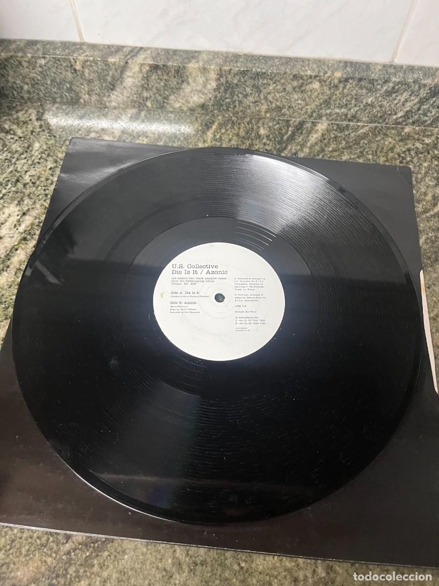 Discos de vinilo: U.S. Collective Dis Is It / Azonic - Foto 2