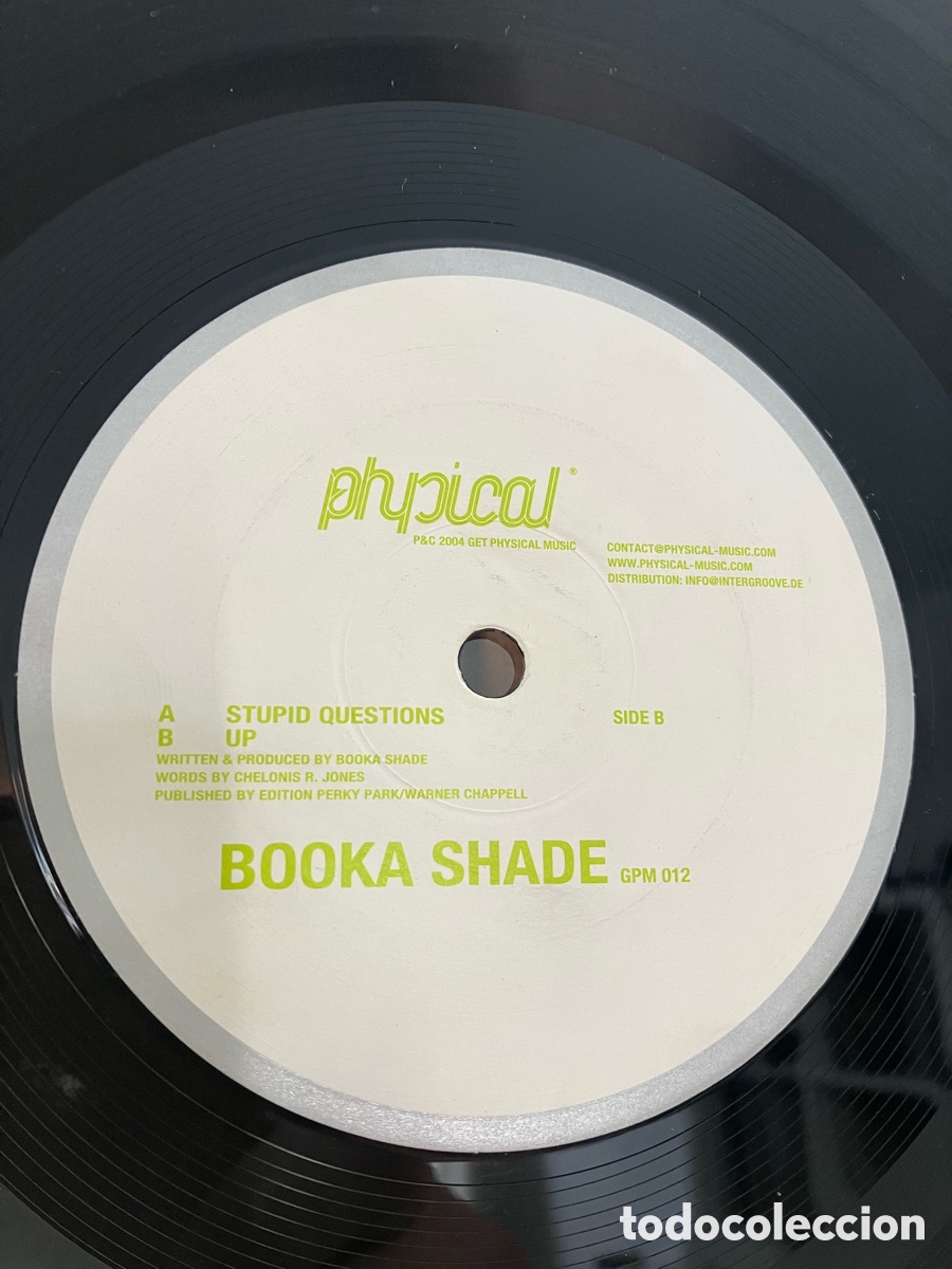 Discos de vinilo: Booka Shade - Stupid Questions - Foto 1