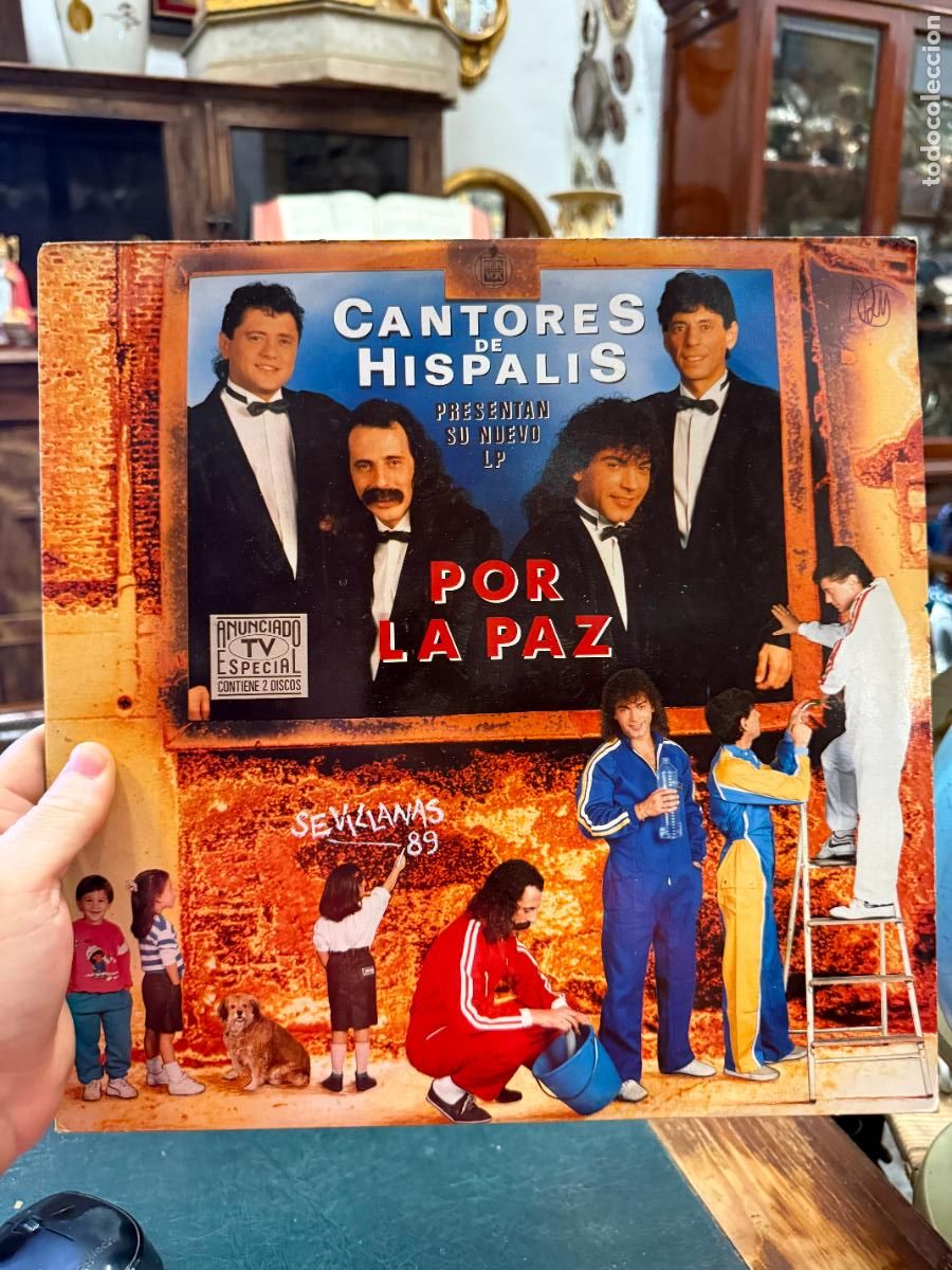 Discos de vinilo: LP CANTORES DE HISPALIS POR LA PAZ