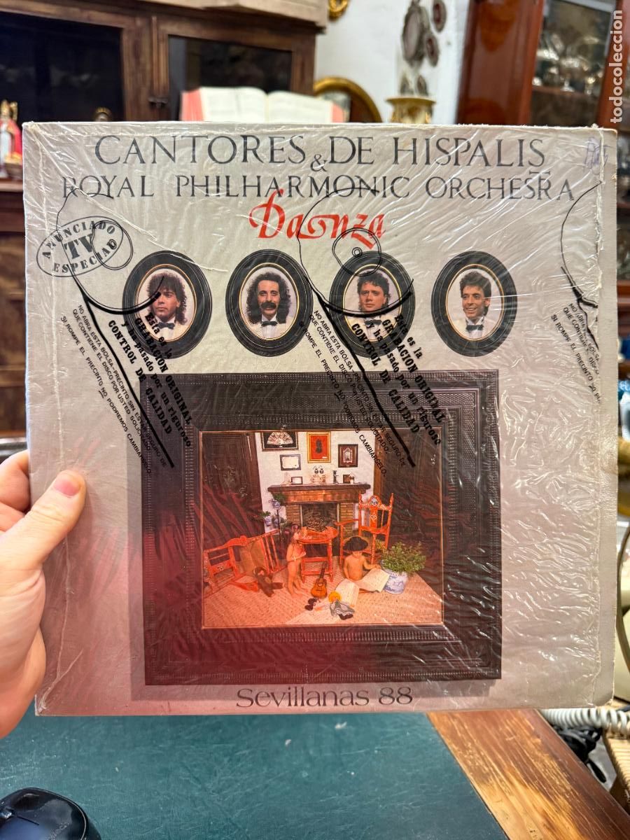 Discos de vinilo: LP CANTORES DE HISPALIS & ROYAL PHILHARMONIC ORCHESTRA