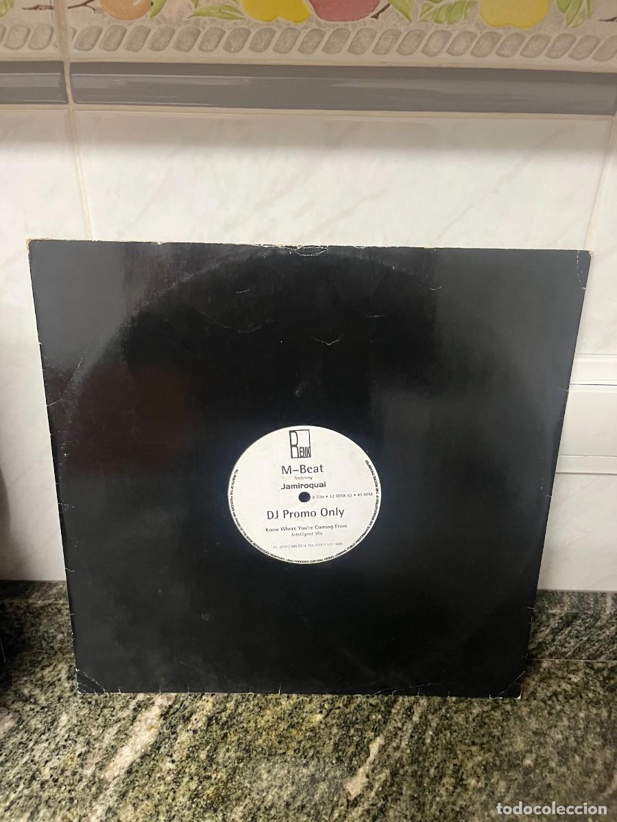 Discos de vinilo: M-Beat Featuring Jamiroquai Know Where You're Coming From
