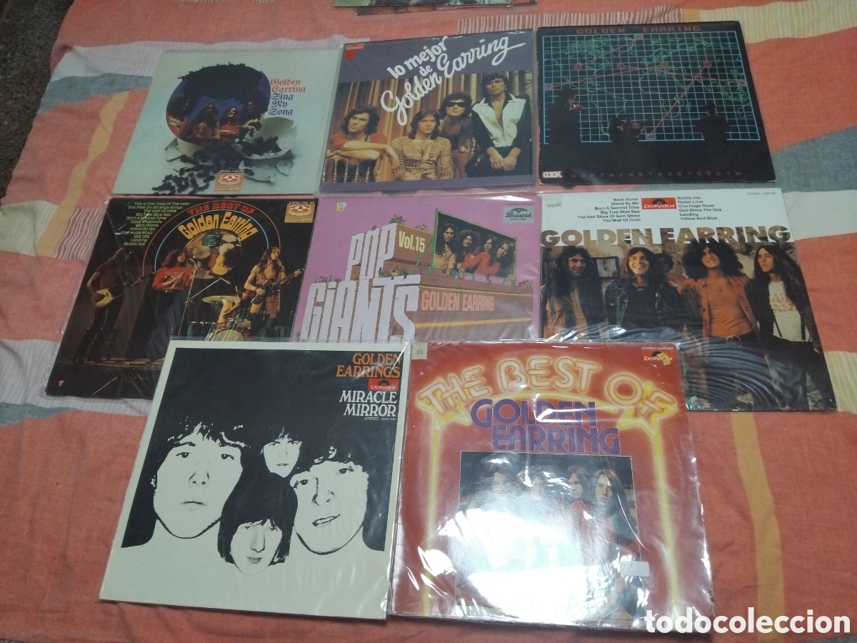 Discos de vinilo: Lote 7 Lps Golden Earring