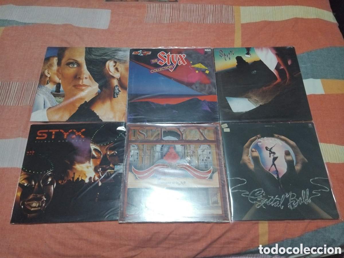 Discos de vinilo: Styx Lote 6 Lps Vinilo - Foto 1