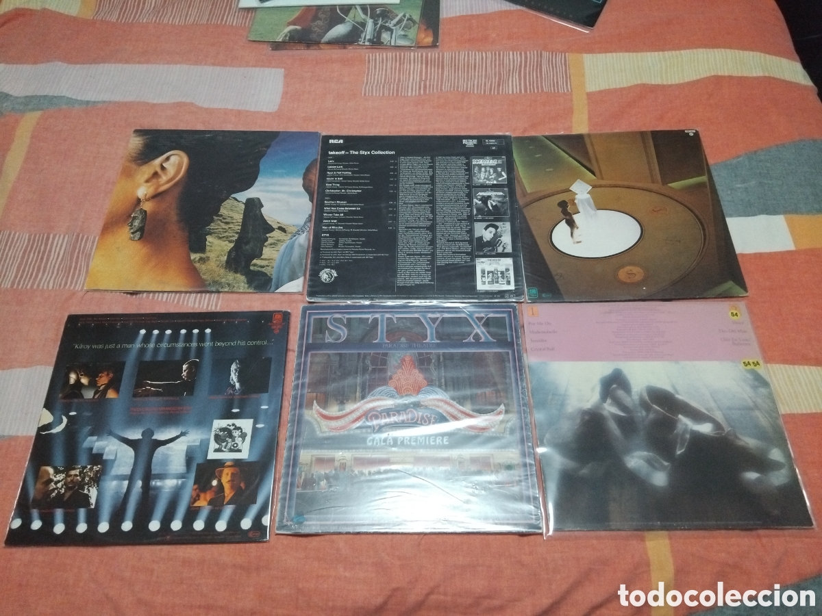 Discos de vinilo: Styx Lote 6 Lps Vinilo - Foto 2