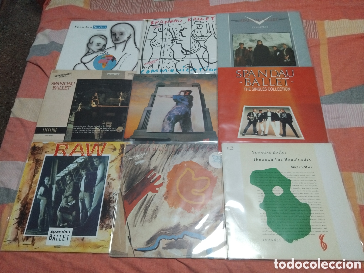Disques de vinyle: Lote SPANDAU BALLET ( Vinilos Lps y Maxis)