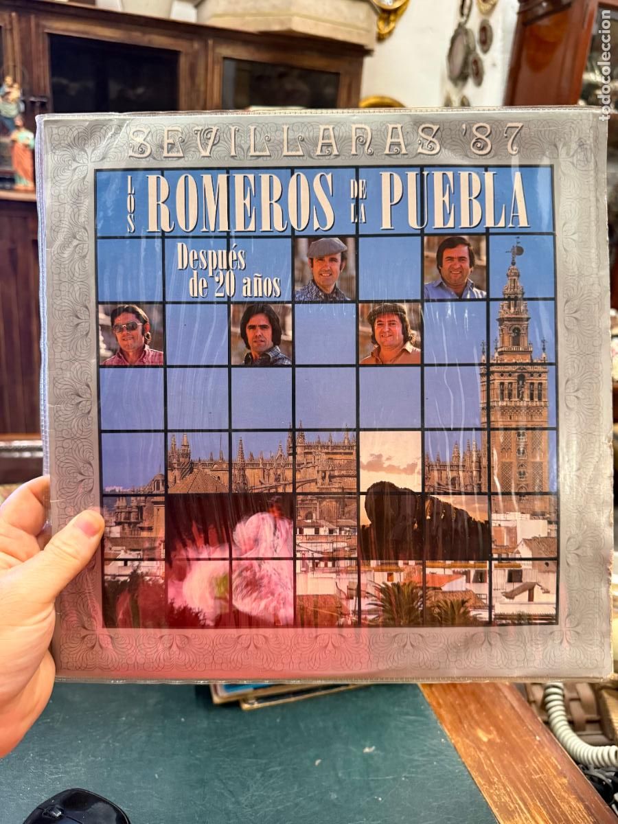 Discos de vinilo: LP LOS ROMEROS DE LA PUEBLA - DESPUES DE 20 A&Ntilde;OS