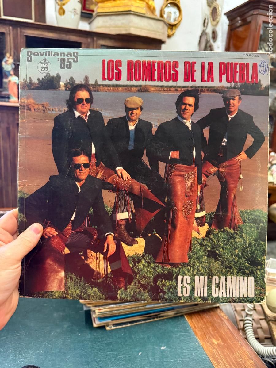 Discos de vinilo: LP LOS ROMEROS DE LA PUEBLA - ES MI CAMINO