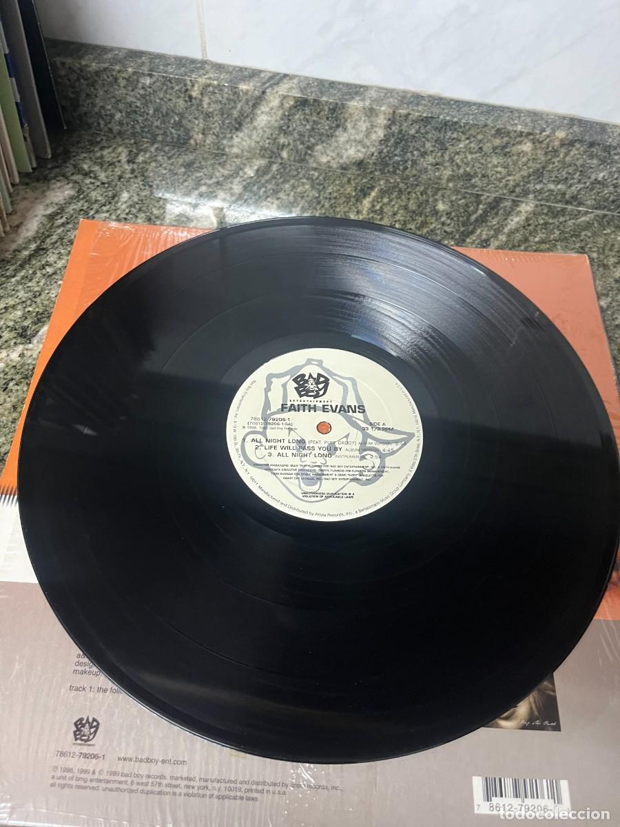 Discos de vinilo: Faith Evans Feat. Puff Daddy All Night Long - Foto 3