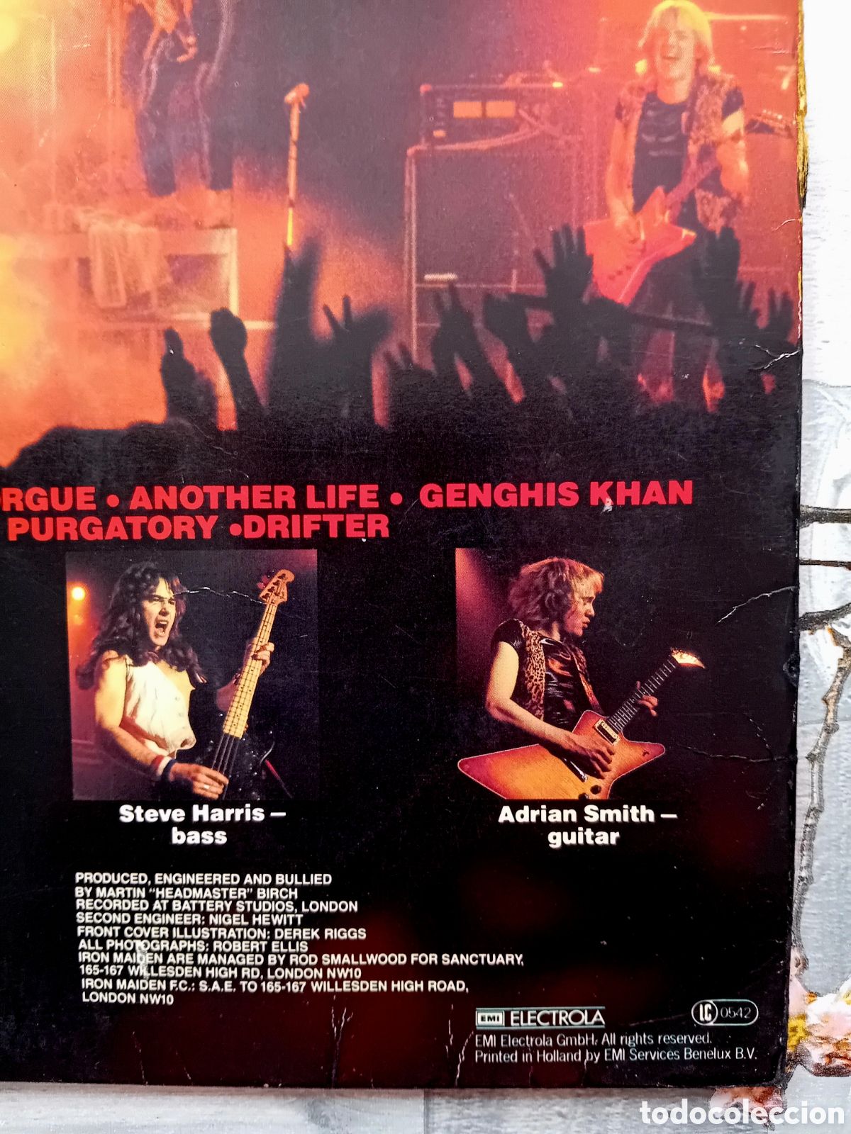 Discos de vinilo: IRON MAIDEN. KILLERS. GERMANY 1981 - Foto 17