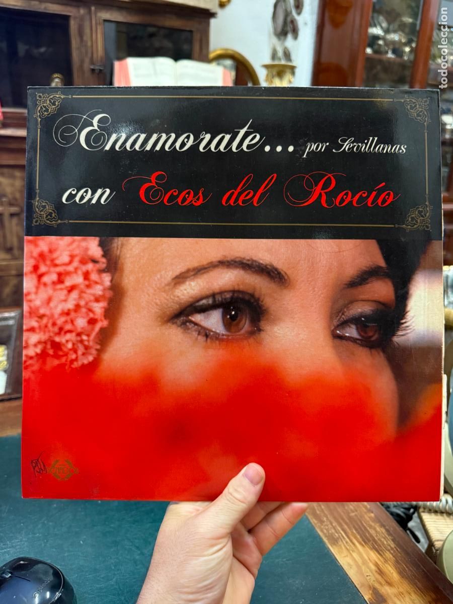 Discos de vinilo: LP ENAMORATE... POR SEVILLANAS CON ECOS DEL ROCIO