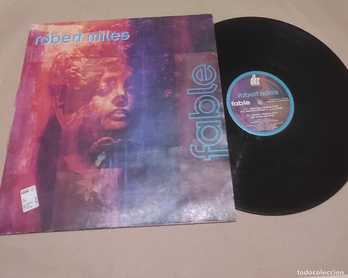 Discos de vinilo: Robert Miles &lrm;&ndash; Fable-DBX 027M-EDICION ITALIANA- 33 RPM-1996-