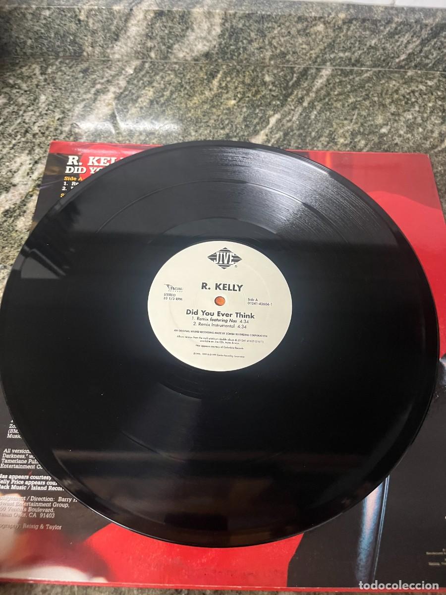 Discos de vinilo: R. Kelly Did You Ever Think - Foto 3