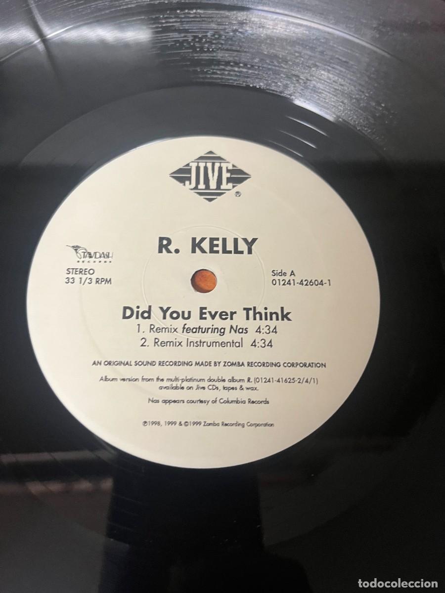 Discos de vinilo: R. Kelly Did You Ever Think - Foto 4