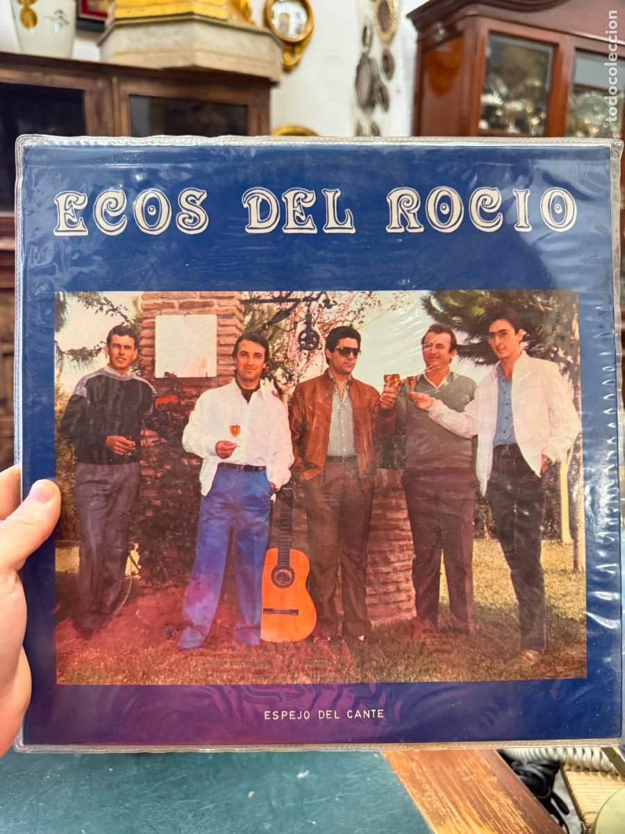 Discos de vinilo: LP ECOS DEL ROCIO - ESPEJO DEL CANTE - Foto 1