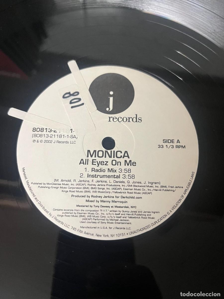 Discos de vinilo: Monica All Eyez On Me - Foto 3