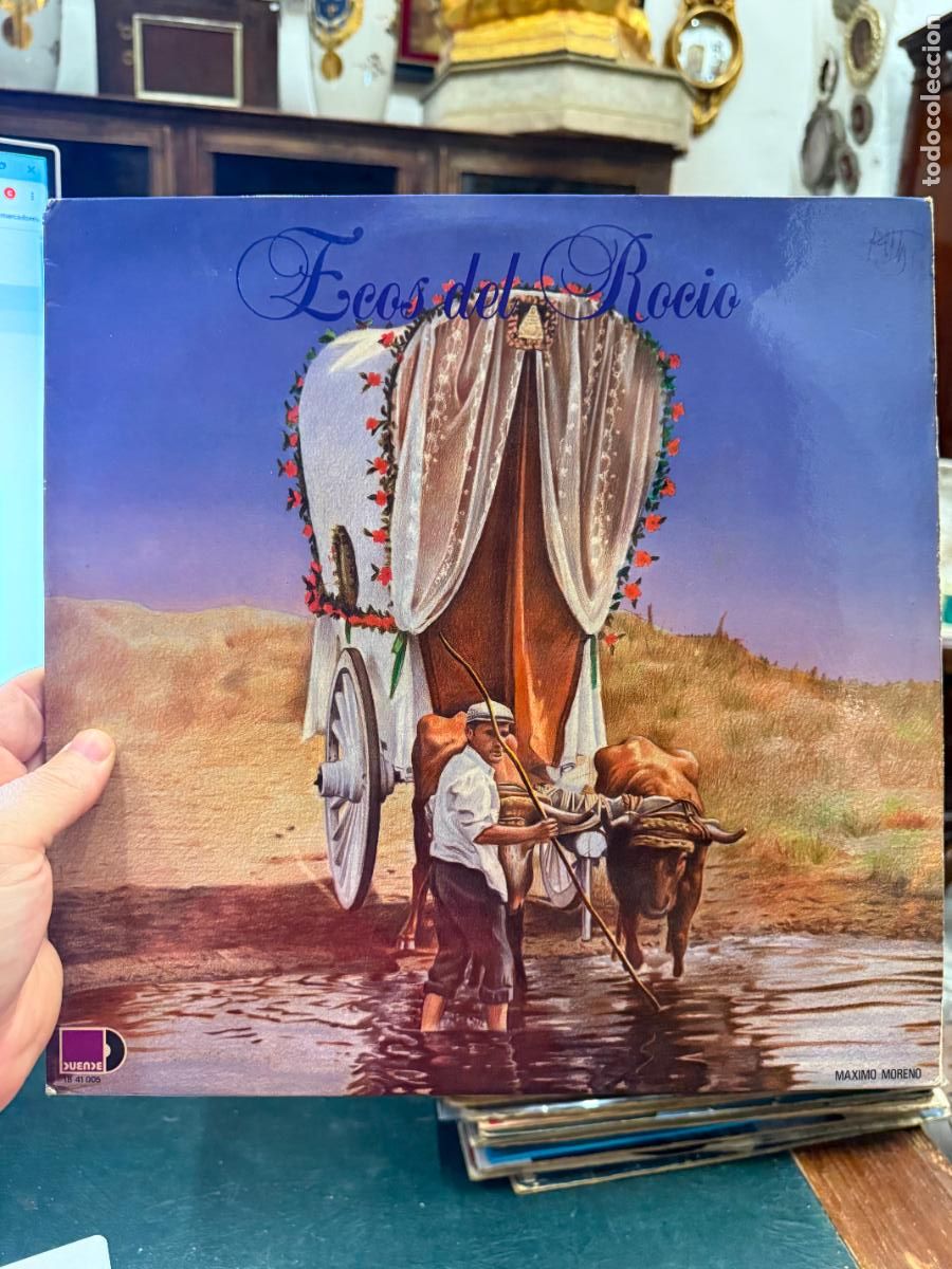 Discos de vinilo: LP ECOS DEL ROCIO --