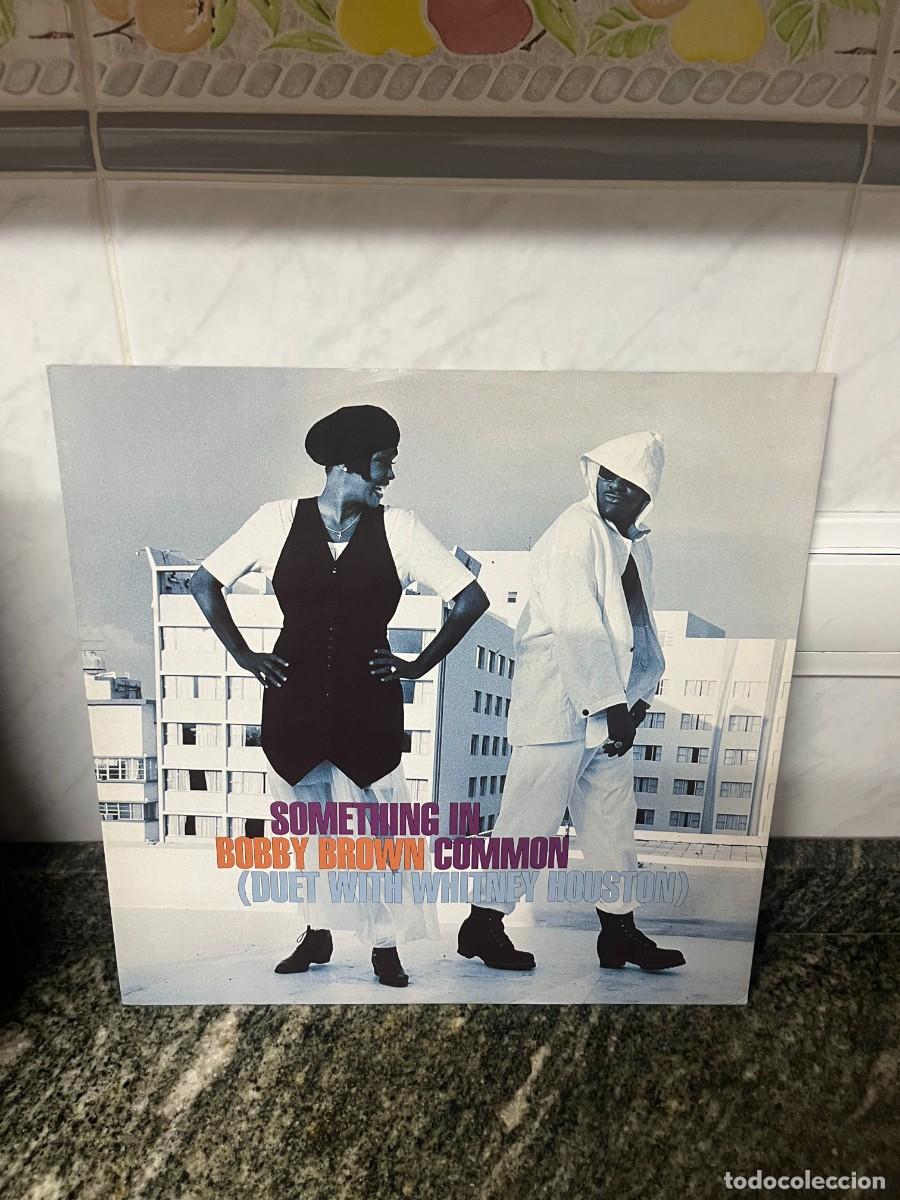 Discos de vinilo: Bobby Brown Duet With Whitney Houston Something In Common