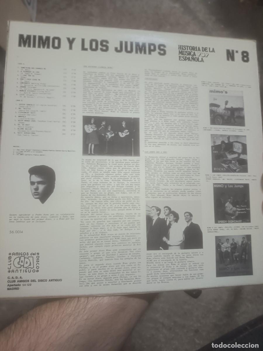 Discos de vinilo: DISCO LP MIMO Y LOS JUMPS - Foto 2