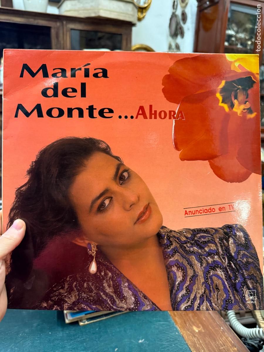 Discos de vinilo: LP MARIA DEL MONTE - AHORA - Foto 1