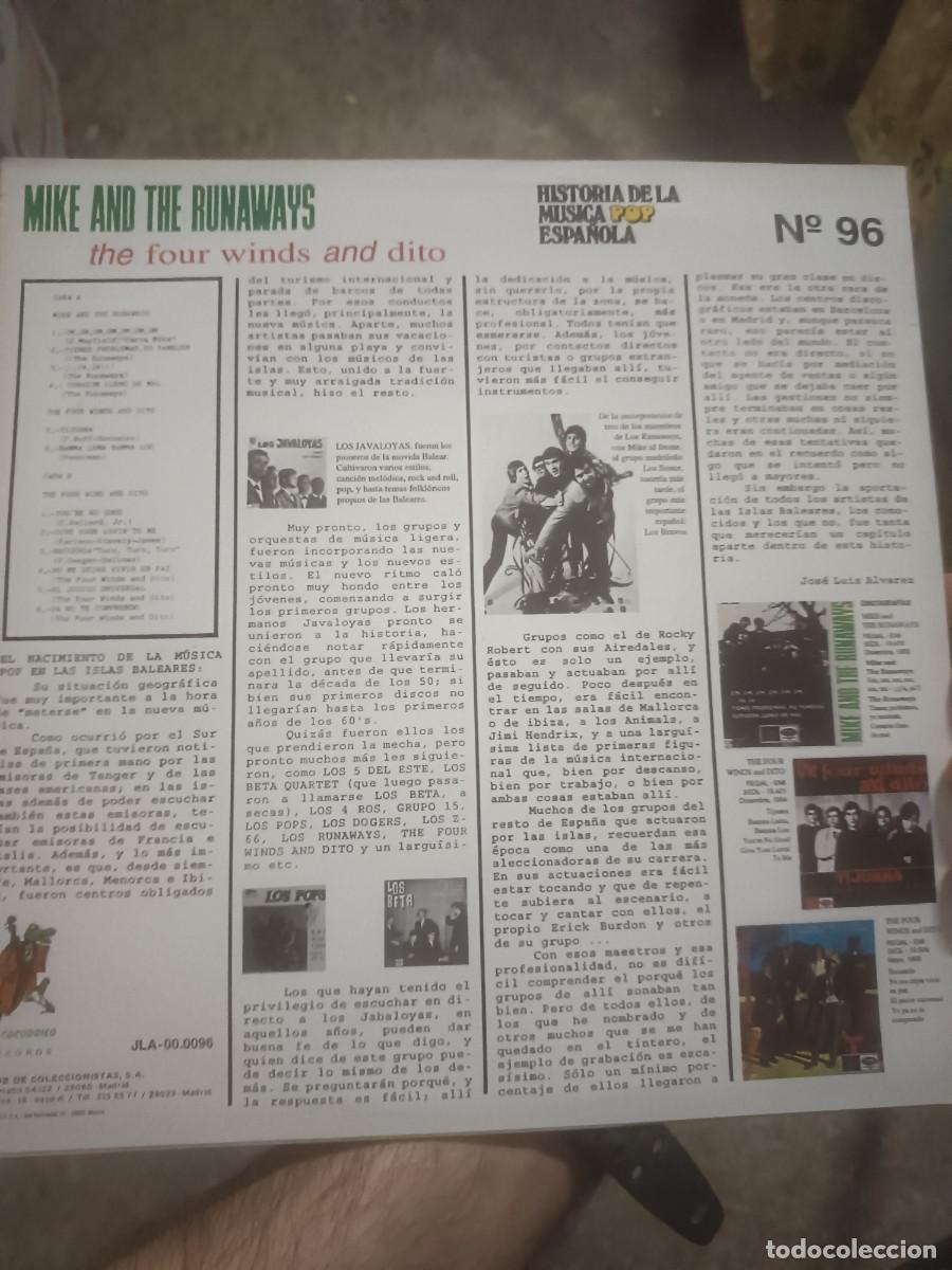 Discos de vinilo: DISCO LP MIKE AND THE RUNAWAYS - Foto 2