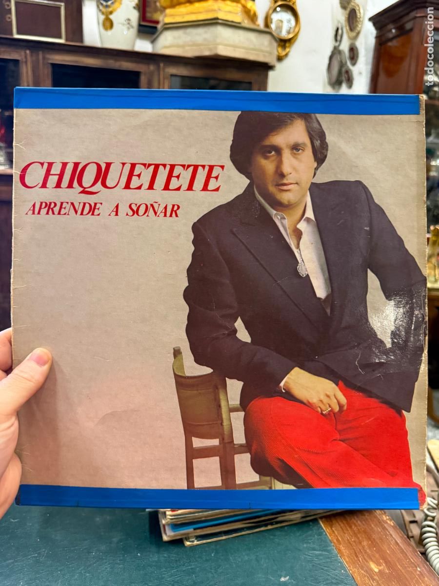 Discos de vinilo: LP CHIQUETETE - APRENDE A SO&Ntilde;AR - Foto 1