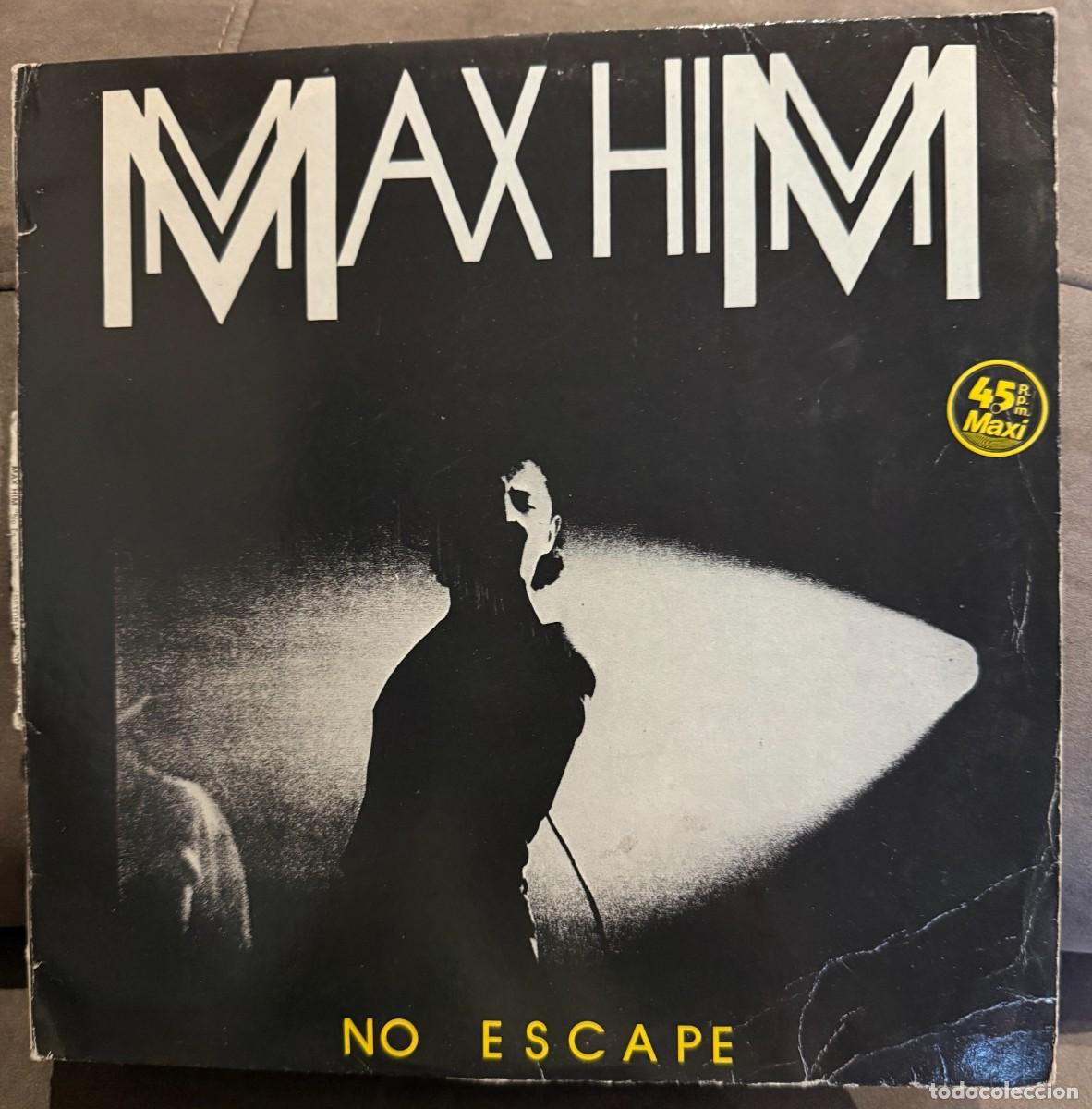 Discos de vinilo: Max-Him &lrm;&ndash; No Escape. Disco vinilo. Edic. Spain. 1984