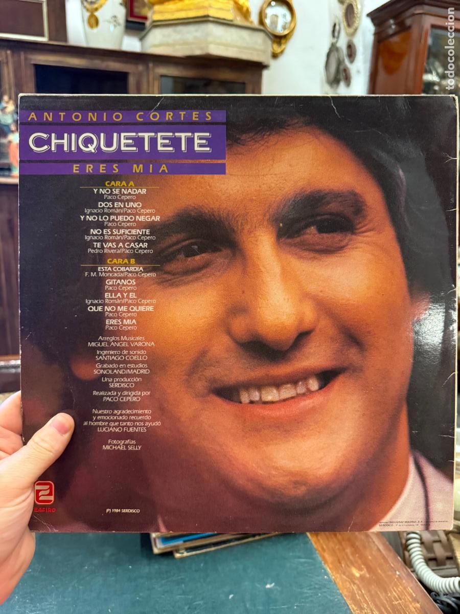 Discos de vinilo: LP CHIQUETETE - ERES MIA - Foto 2