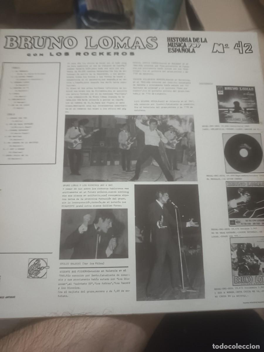 Discos de vinilo: DISCO LP BRUNO LOMAS CON LOS ROCKEROS VOL.2 - Foto 2