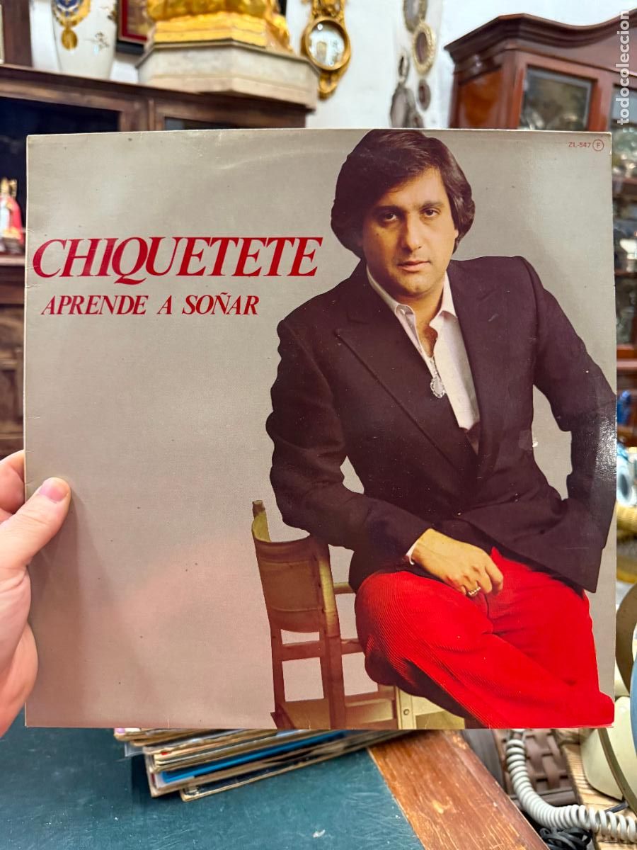 Discos de vinilo: LP CHIQUETETE - APRENDE A SO&Ntilde;AR - Foto 1