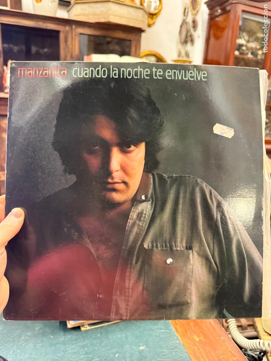 Discos de vinilo: LP MANZANITA - CUANDO LA NOCHE TE ENVUELVE