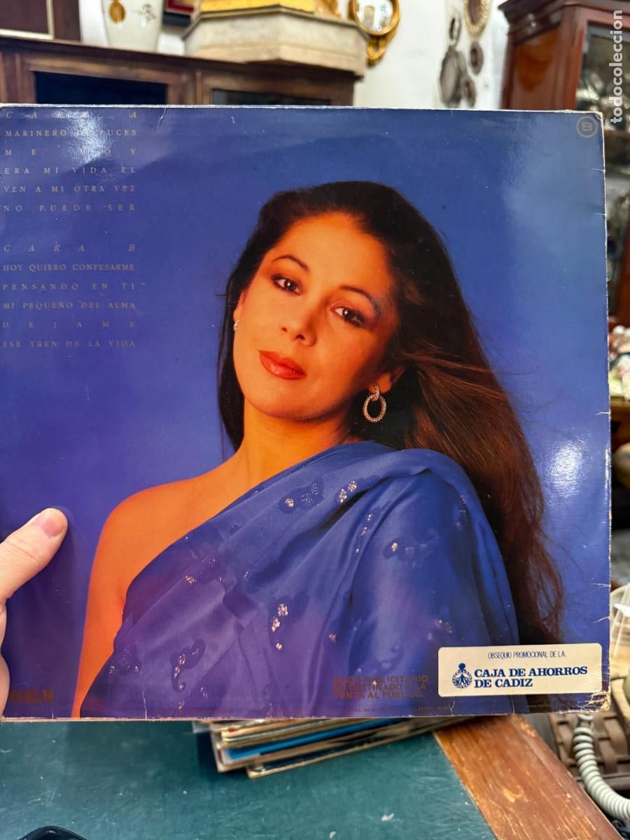 Discos de vinilo: LP ISABEL PANTOJA - MARINERO DE LUCES - Foto 2